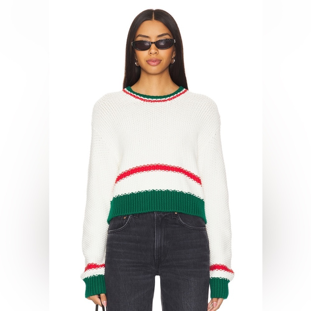 Show Me Your Mumu “Only One Sweater” Festive Stripe NWT XXL | 100% Cotton